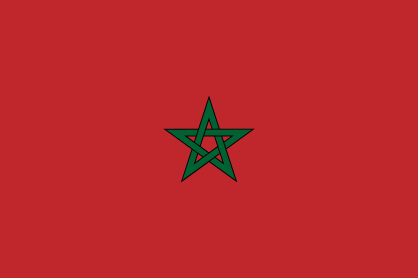 Morocco Flag Sticker