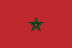 Morocco Flag Sticker