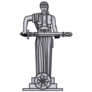 Mother Armenia Statue Sticker