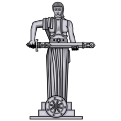 Mother Armenia Statue Sticker