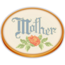 Mother Embroidery Sticker