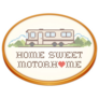 Motor Home Needlepoint Sticker