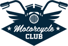 Motorcycle Club Handlebars Sticker