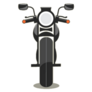 Motorcycle Front Simple Vector Illustration Sticker
