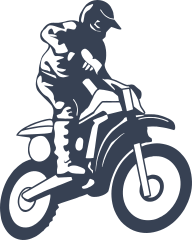 Motorcycle Racer Sticker