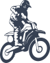 Motorcycle Racer Sticker