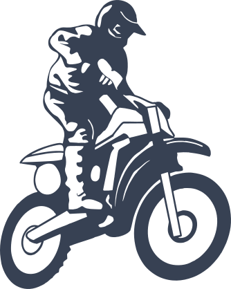 Motorcycle Racer Sticker
