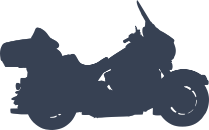 Motorcycle Shape Sticker