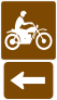 Motorcycles To The Left Sticker