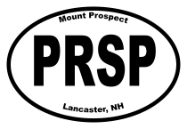 Mount Prospect Oval Sticker