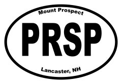 Mount Prospect Oval Sticker