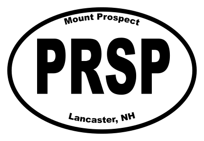 Mount Prospect Oval Sticker