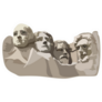 Mount Rushmore In South Dakota Gray Sticker