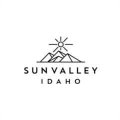 Mountain Bald In Sun Valley Idaho Lettering Sticker