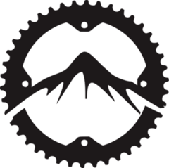 Mountain Bicycle Gear Logo Sticker