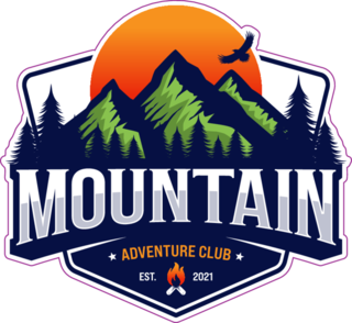 Mountain Logo Design Vector Illustration