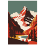 Mountain Matterhorn Swiss Alps Landscape Sticker