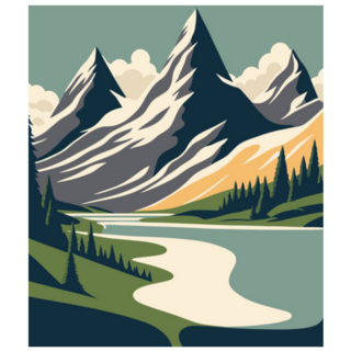 Mountain Matterhorn Swiss Alps Landscape Sticker