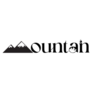 Mountain Rock Climbing Logo Sticker