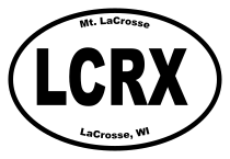 Mt. LaCrosse Oval Sticker