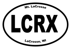 Mt. LaCrosse Oval Sticker