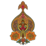 Mughal Art Pattern Morocco Sticker
