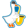 Music Goose Sticker