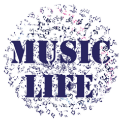 Music Life Music Note Circle Sticker