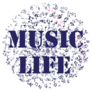 Music Life Music Note Circle Sticker