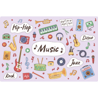 Music Sticker Sheet
