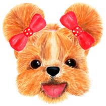 Muzzle Of A Shih-tzu Sticker