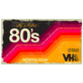 My 80s Playlist Vhs Glitch Effect Sticker