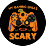 My Gaming Skills Are Scary Halloween Sticker