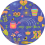 My Garden Summer Pattern Sticker