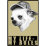 My Life Chihuahua Sticker