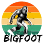 Mysterious And Whimsical Bigfoot Sticker