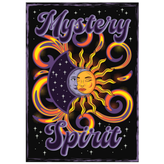 Mystery Spirit Eclipse Poster Sticker