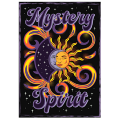 Mystery Spirit Eclipse Poster Sticker