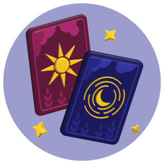 Mystical Cards Sticker