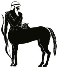 Mythical Creature Centaur Sticker