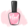 Nail Artist Polish Bottle Sketch Sticker