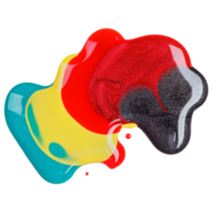 Nail Polish Colors Sample Sticker