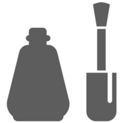 Nail Polish Trendy Icon Sticker