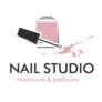 Nail Studio Manicure & Pedicure Logo Sticker