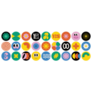 Naive Abstract Sticker Sheet
