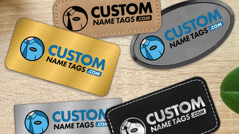 Custom Name Tags Header