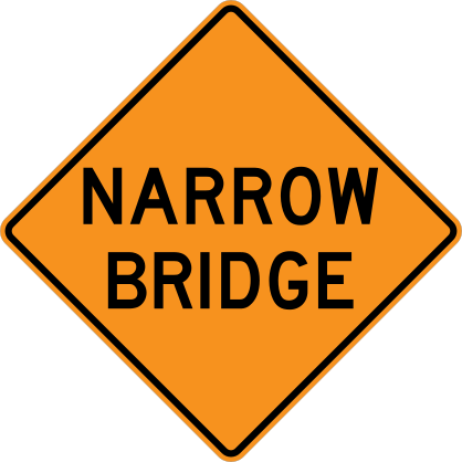 Narrow Bridge Sticker