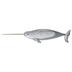Narwhal Illustration Sticker