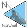 Narwhal Toothed Whale Sticker