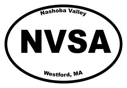 Nashoba Valley Ski Area Oval Sticker